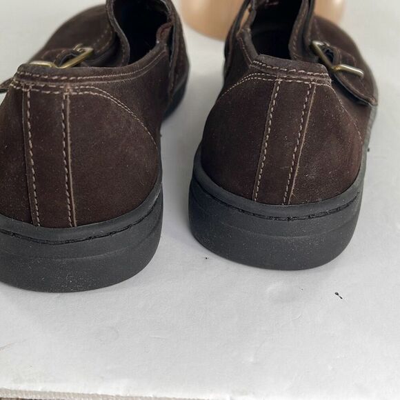 Azalea size 6  brown suede loafers - Picture 6 of 10